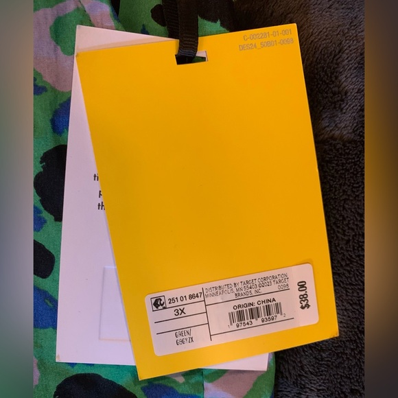 DVF X Target Women's Utility Jazz Dot Green Cargo Pants 3XL NWT - Picture 5 of 15